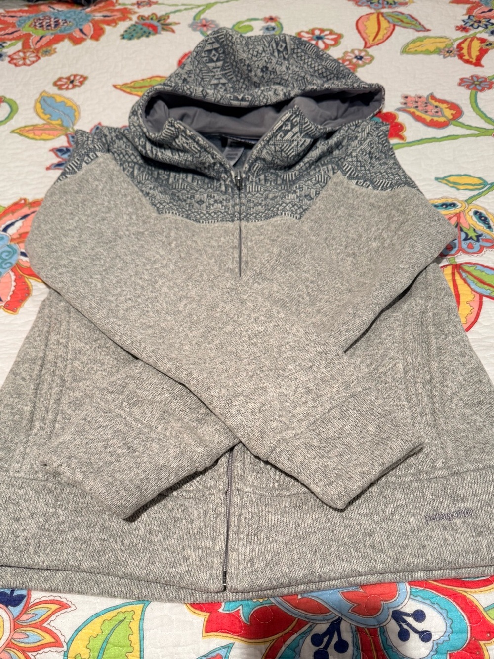Patagonia Women’s Better Sweater Hooded Zip Sz S